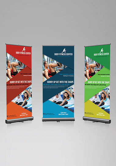 Portfolio rollup banner - alnajemadvertising.com